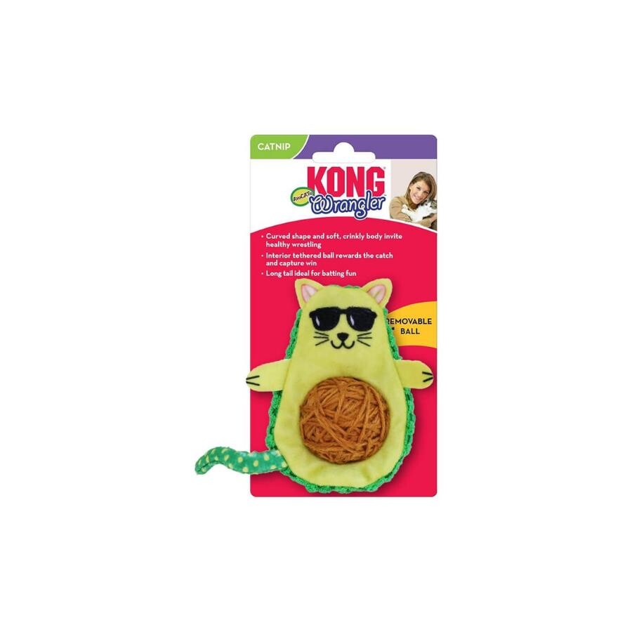 Kong Wrangler Catnipli Avokado Kedi Oyuncağı | SRC: Barcode: 035585459301